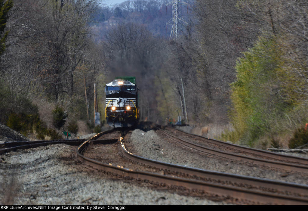NS 22X East on Track 2.
